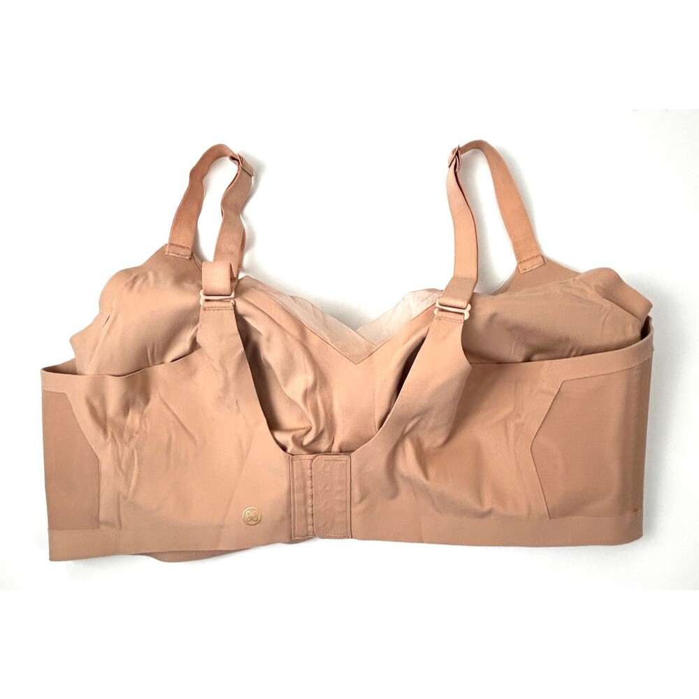HoneyLove CrossOver Bra Wireless Removable Pads Beige Size 3X - Picture 5 of 10